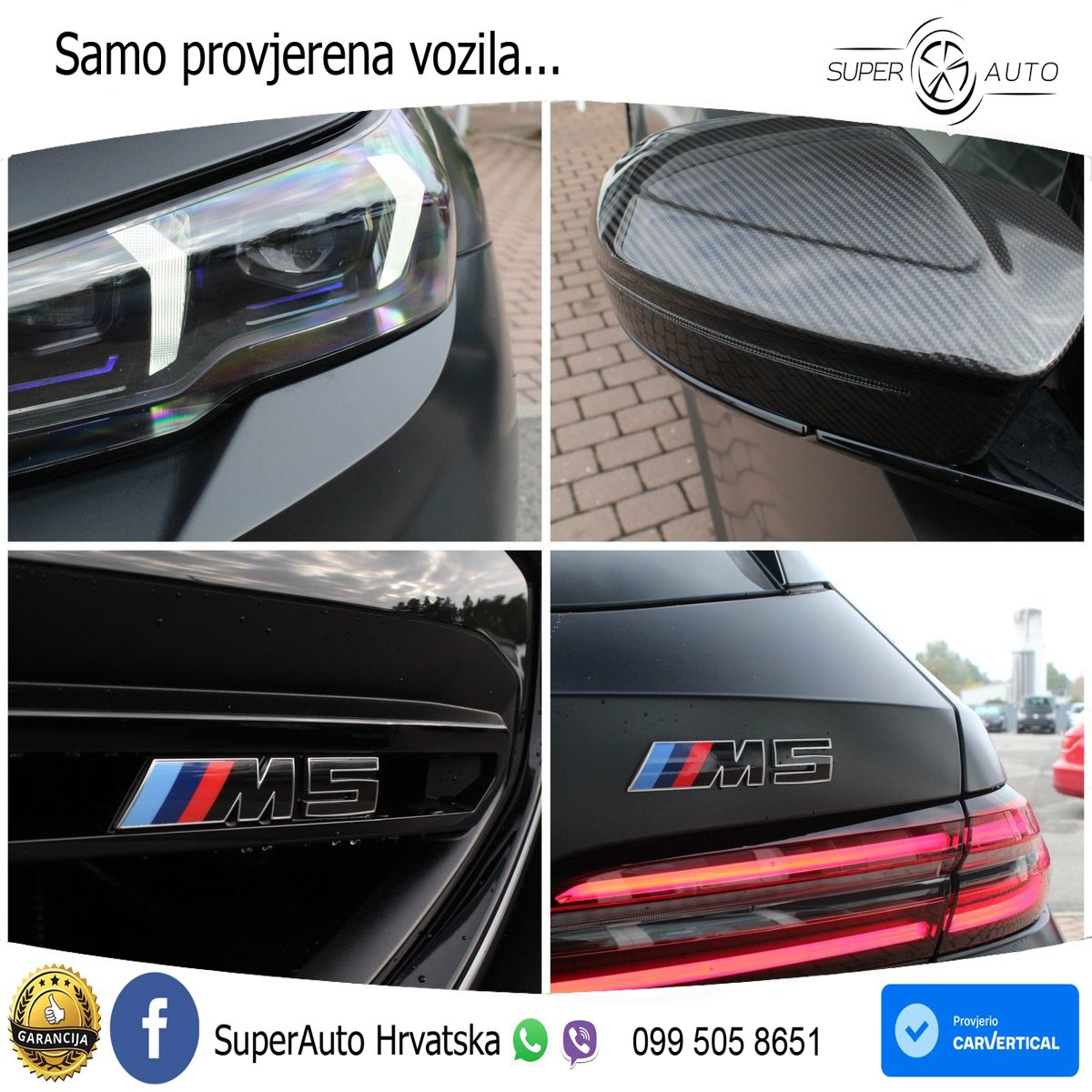 BMW M5 Touring 4.4 V8 (727 KS) xDrive Steptronic ACC+HEAD+4xGR SJED+360+PANO
