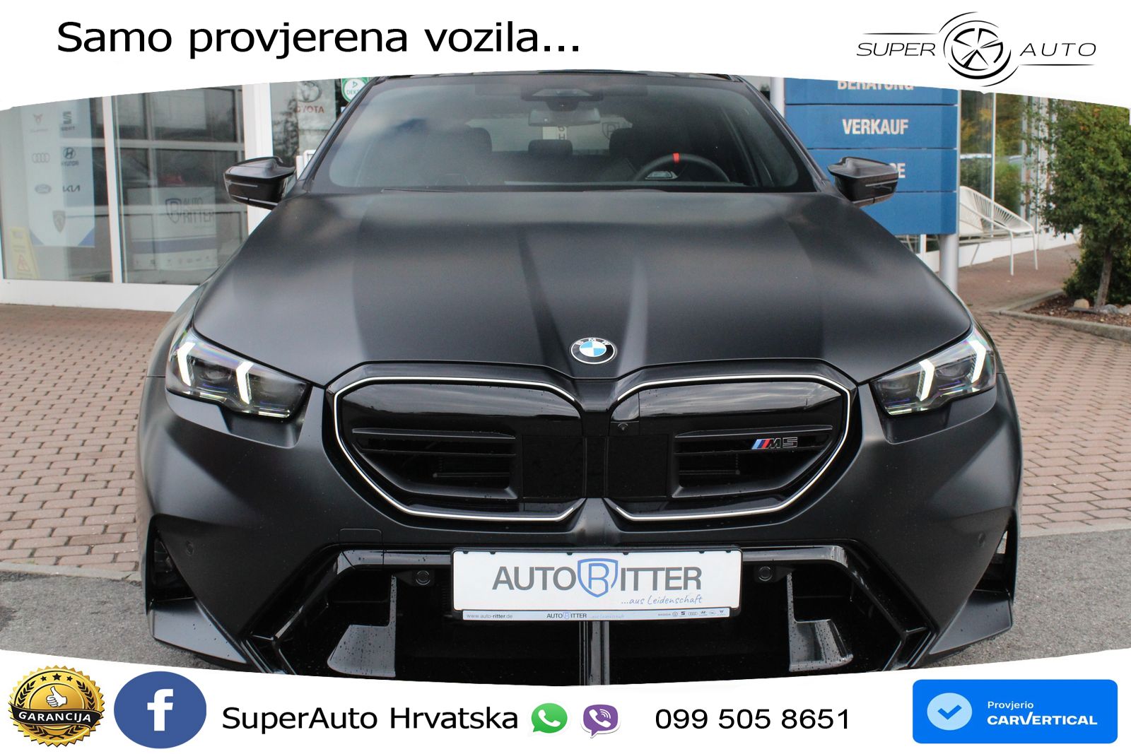 BMW M5 Touring 4.4 V8 (727 KS) xDrive Steptronic ACC+HEAD+4xGR SJED+360+PANO