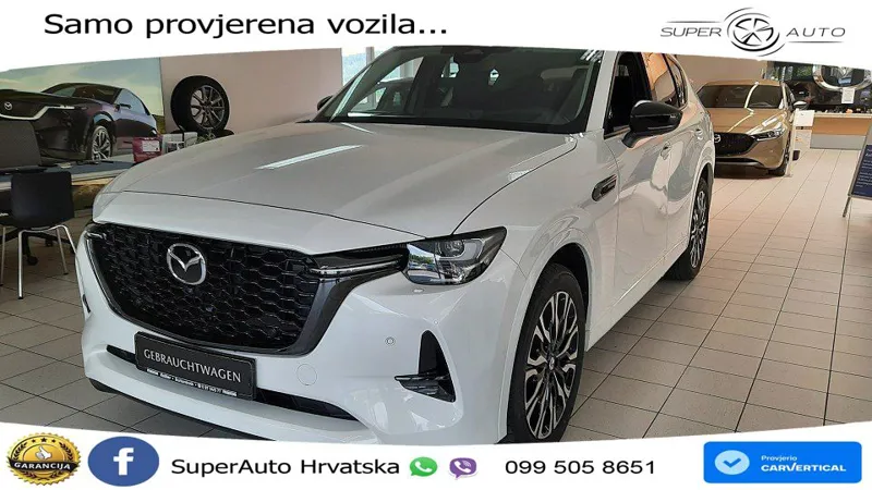 Mazda CX-60 3.3 e-Skyactiv D (254 KS) AWD Automatic LED+GR SJED+ACC