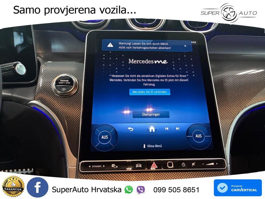 Mercedes GLC 300d (269 KS) 4MATIC 9G-TRONIC AMG LED+GR SJED+ACC