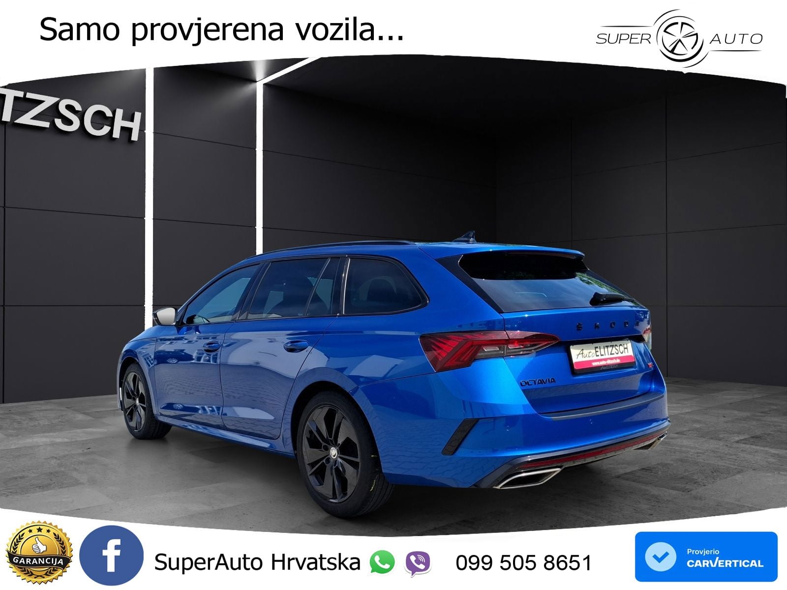 Škoda Octavia Combi RS 2.0 TDI (200 KS) 4x4 DSG LED+GR SJED+ACC