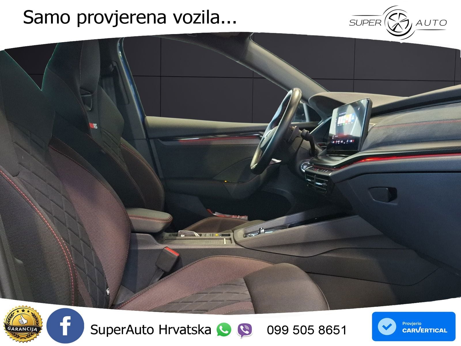 Škoda Octavia Combi RS 2.0 TDI (200 KS) 4x4 DSG LED+GR SJED+ACC