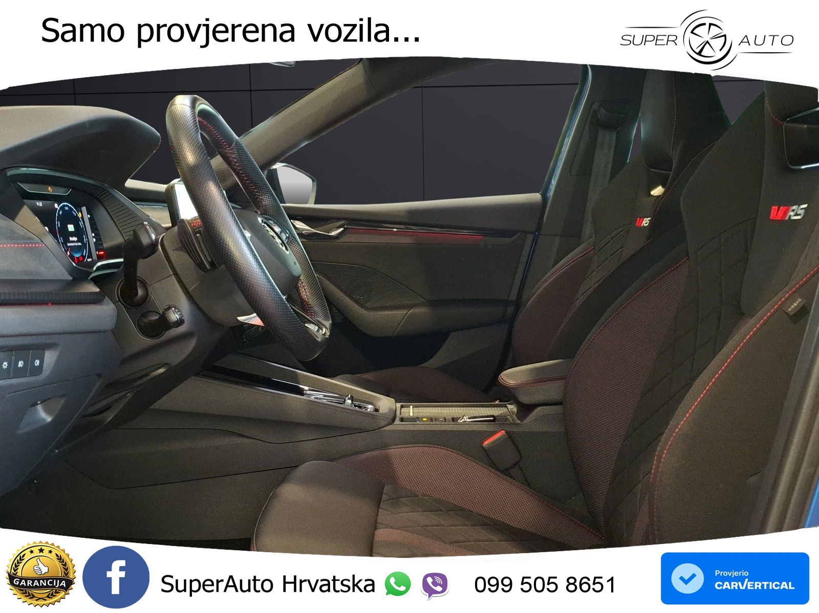 Škoda Octavia Combi RS 2.0 TDI (200 KS) 4x4 DSG LED+GR SJED+ACC