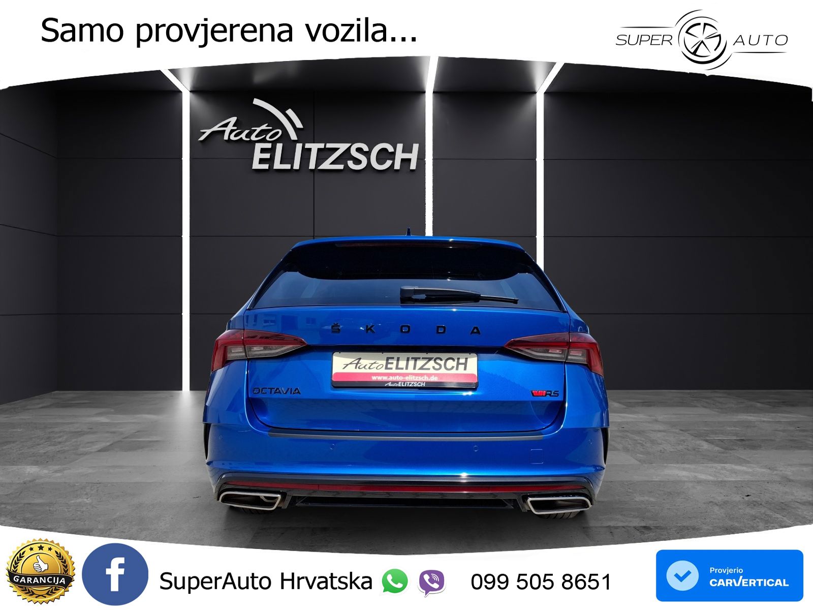 Škoda Octavia Combi RS 2.0 TDI (200 KS) 4x4 DSG LED+GR SJED+ACC