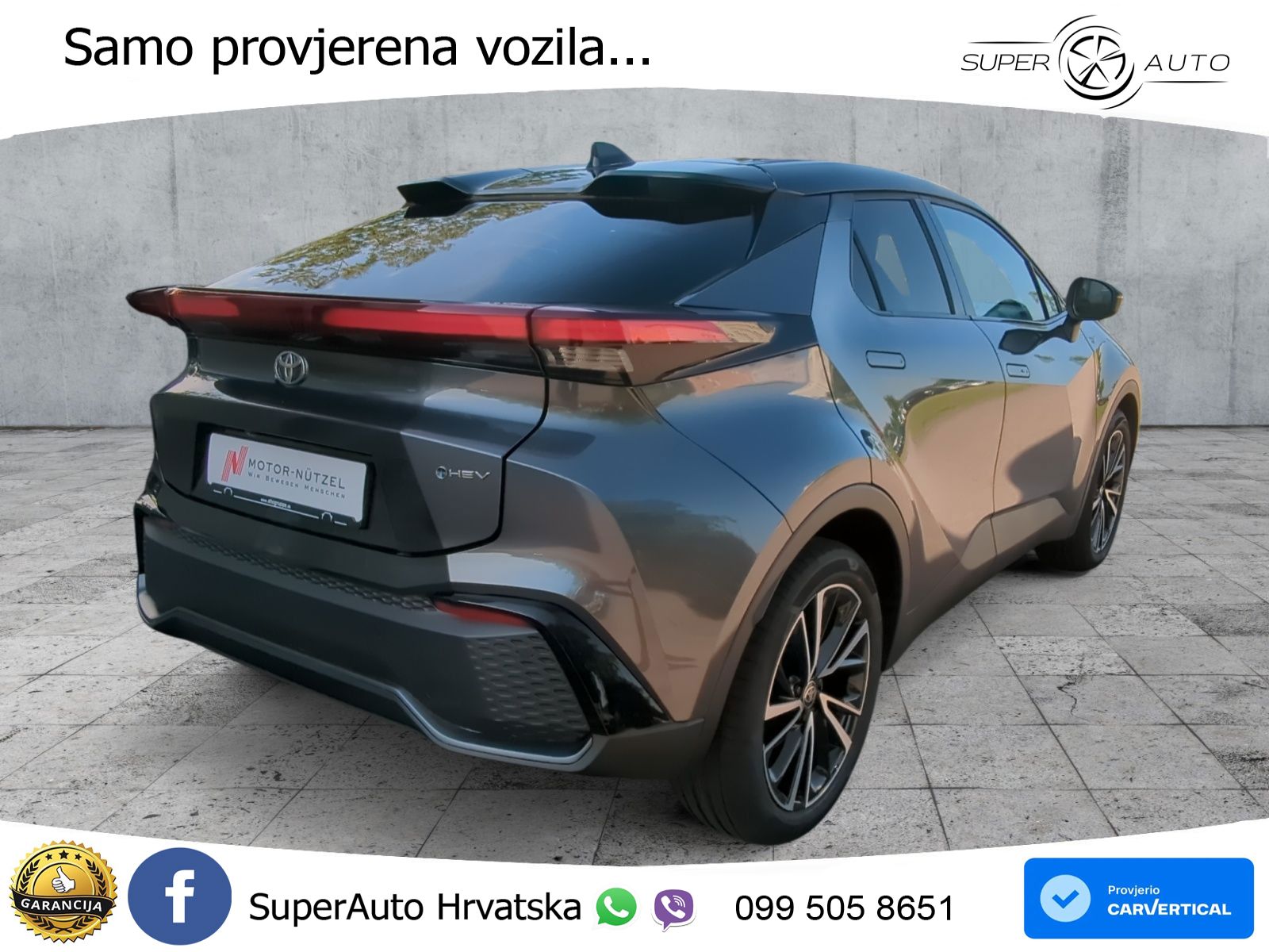 Toyota C-HR 2.0 (198 KS) Hybrid e-CVT Team D LED+GR SJED+ACC