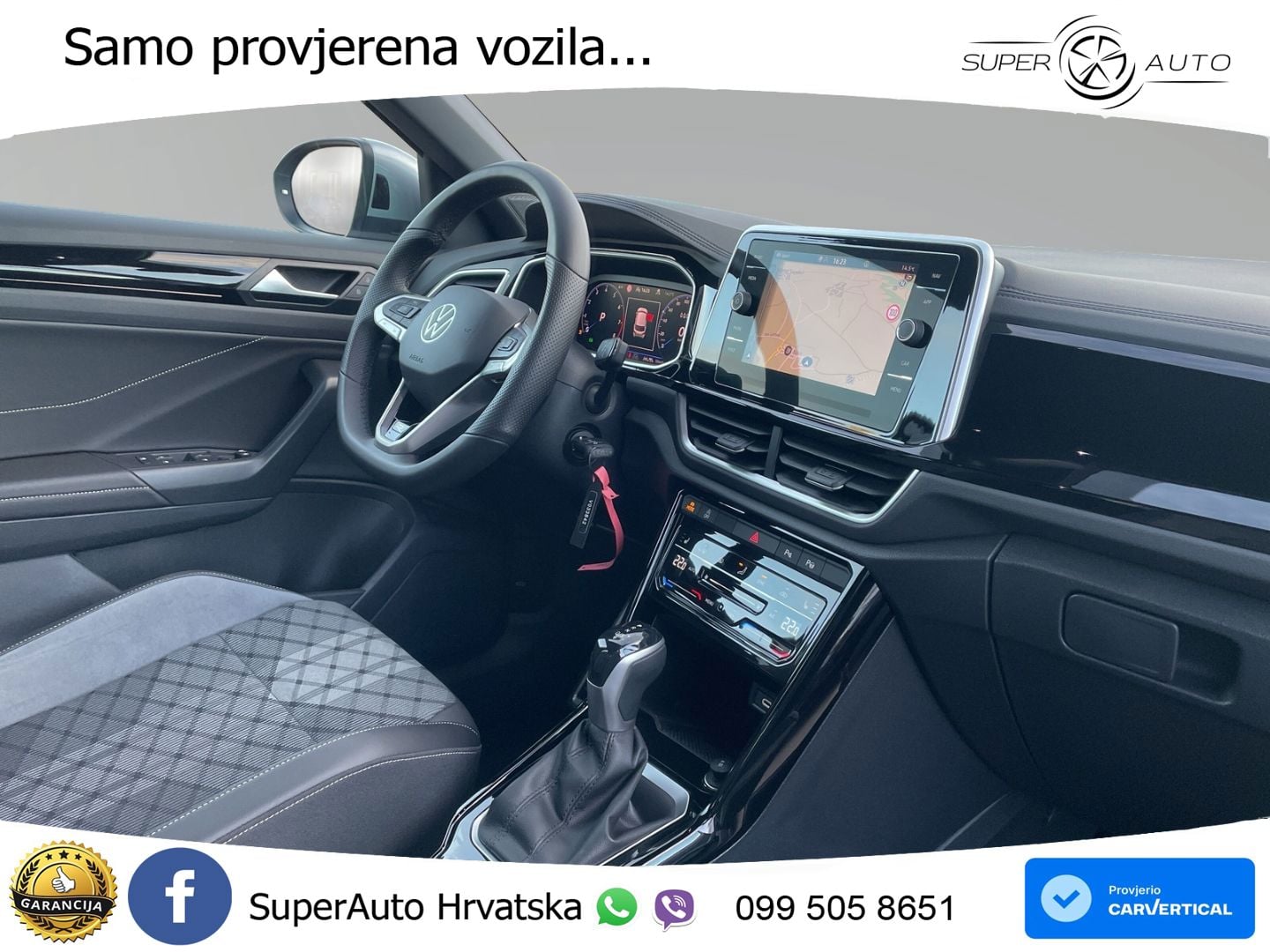 Volkswagen T-Roc 1.5 TSI (150 KS) DSG R-Line LED+GR SJED+ACC