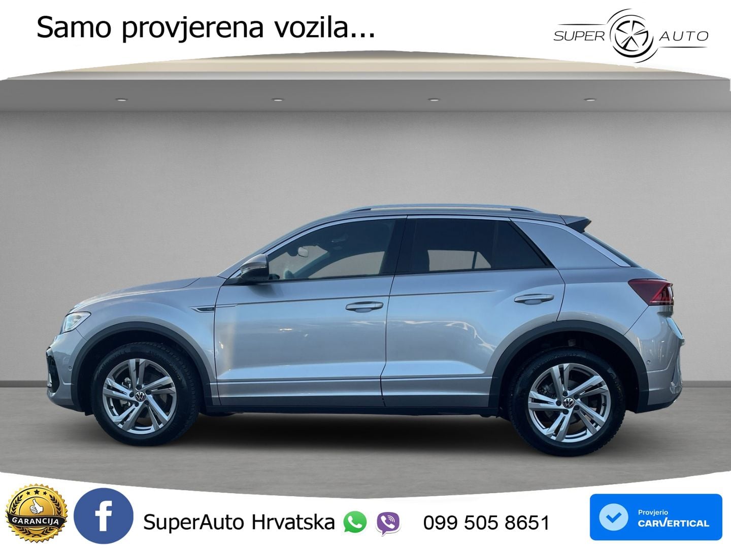 Volkswagen T-Roc 1.5 TSI (150 KS) DSG R-Line LED+GR SJED+ACC