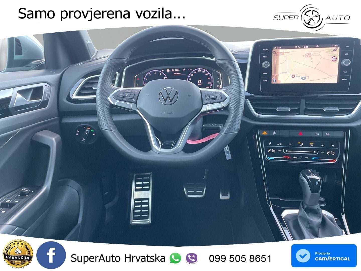Volkswagen T-Roc 1.5 TSI (150 KS) DSG R-Line LED+GR SJED+ACC