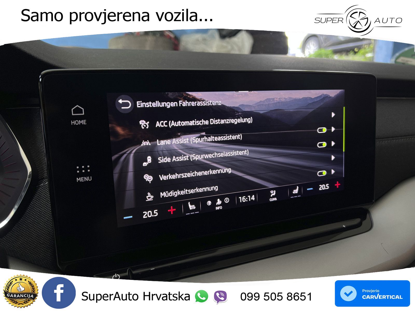 Škoda Octavia Combi 2.0 TDI (150 KS) DSG LED+GR SJED+ACC