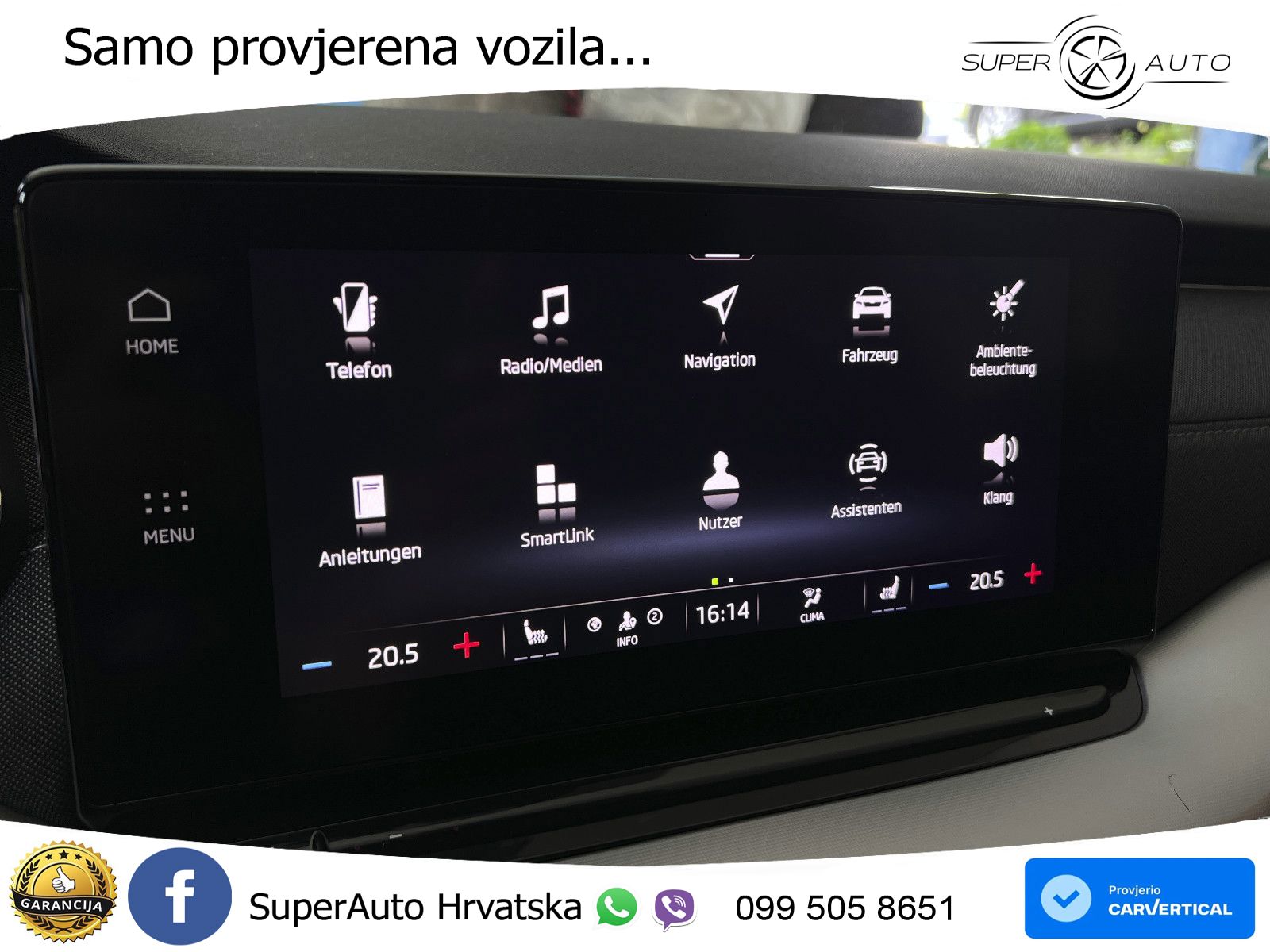 Škoda Octavia Combi 2.0 TDI (150 KS) DSG LED+GR SJED+ACC