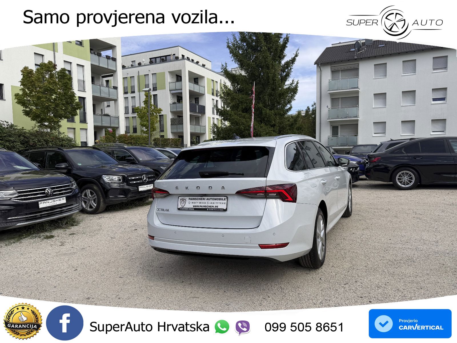 Škoda Octavia Combi 2.0 TDI (150 KS) DSG LED+GR SJED+ACC