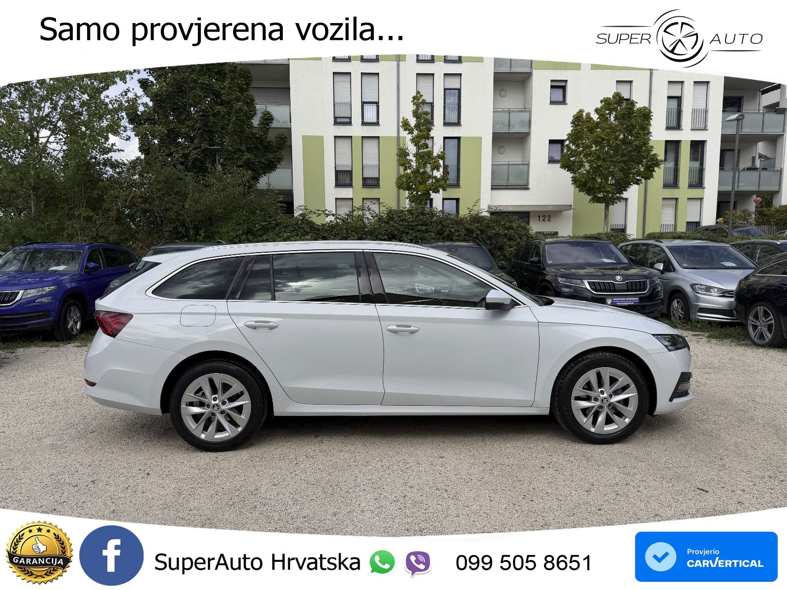 Škoda Octavia Combi 2.0 TDI (150 KS) DSG LED+GR SJED+ACC