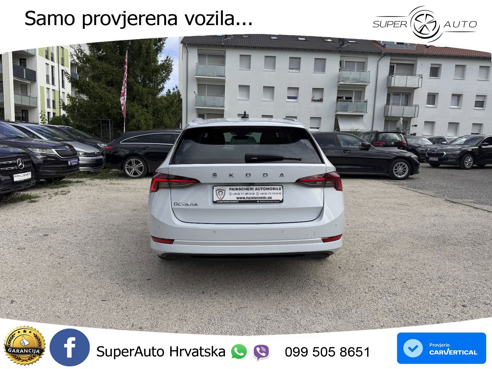 Škoda Octavia Combi 2.0 TDI (150 KS) DSG LED+GR SJED+ACC