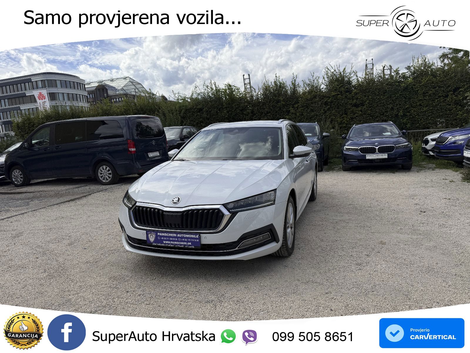Škoda Octavia Combi 2.0 TDI (150 KS) DSG LED+GR SJED+ACC