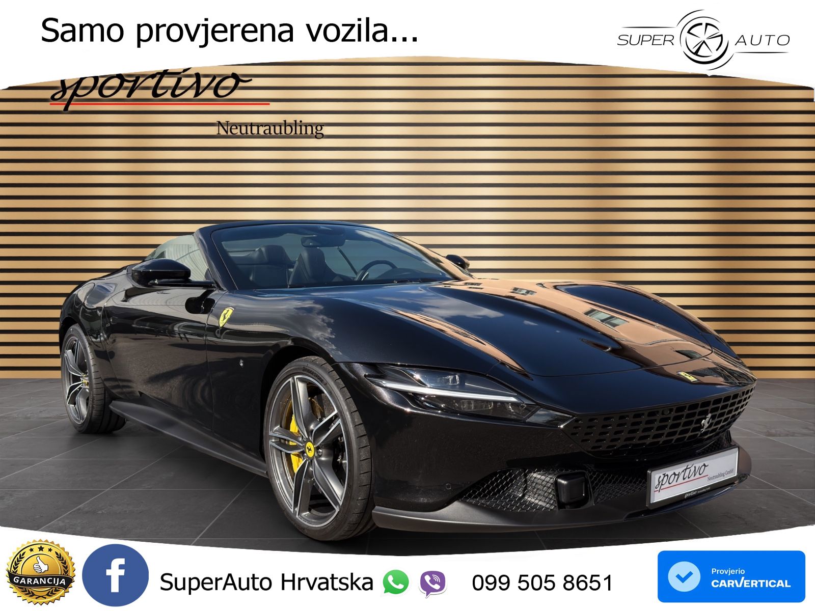 Ferrari Roma Spider 3.9 V8 (620 KS) F1 DCT