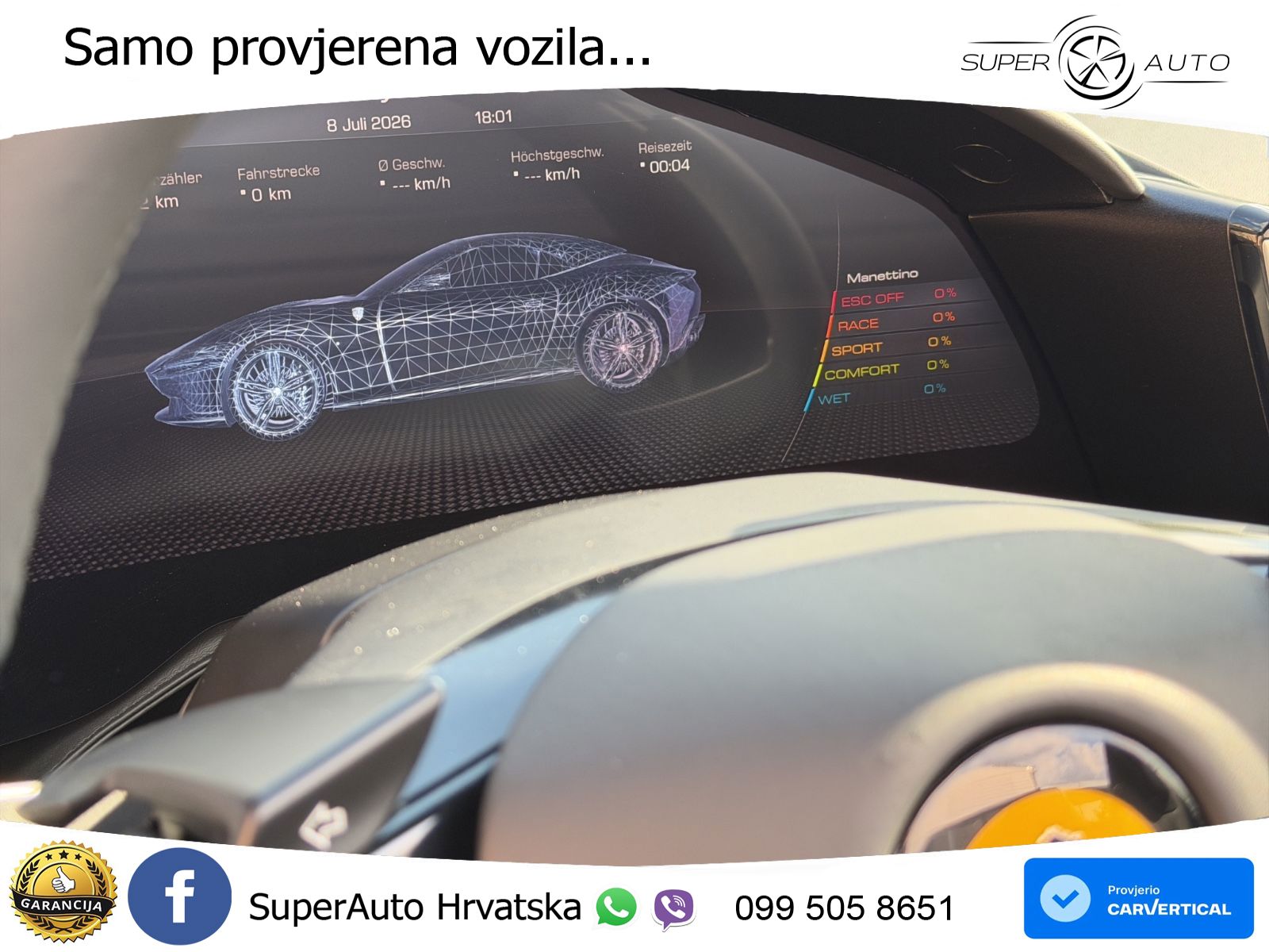 Ferrari Roma Spider 3.9 V8 (620 KS) F1 DCT