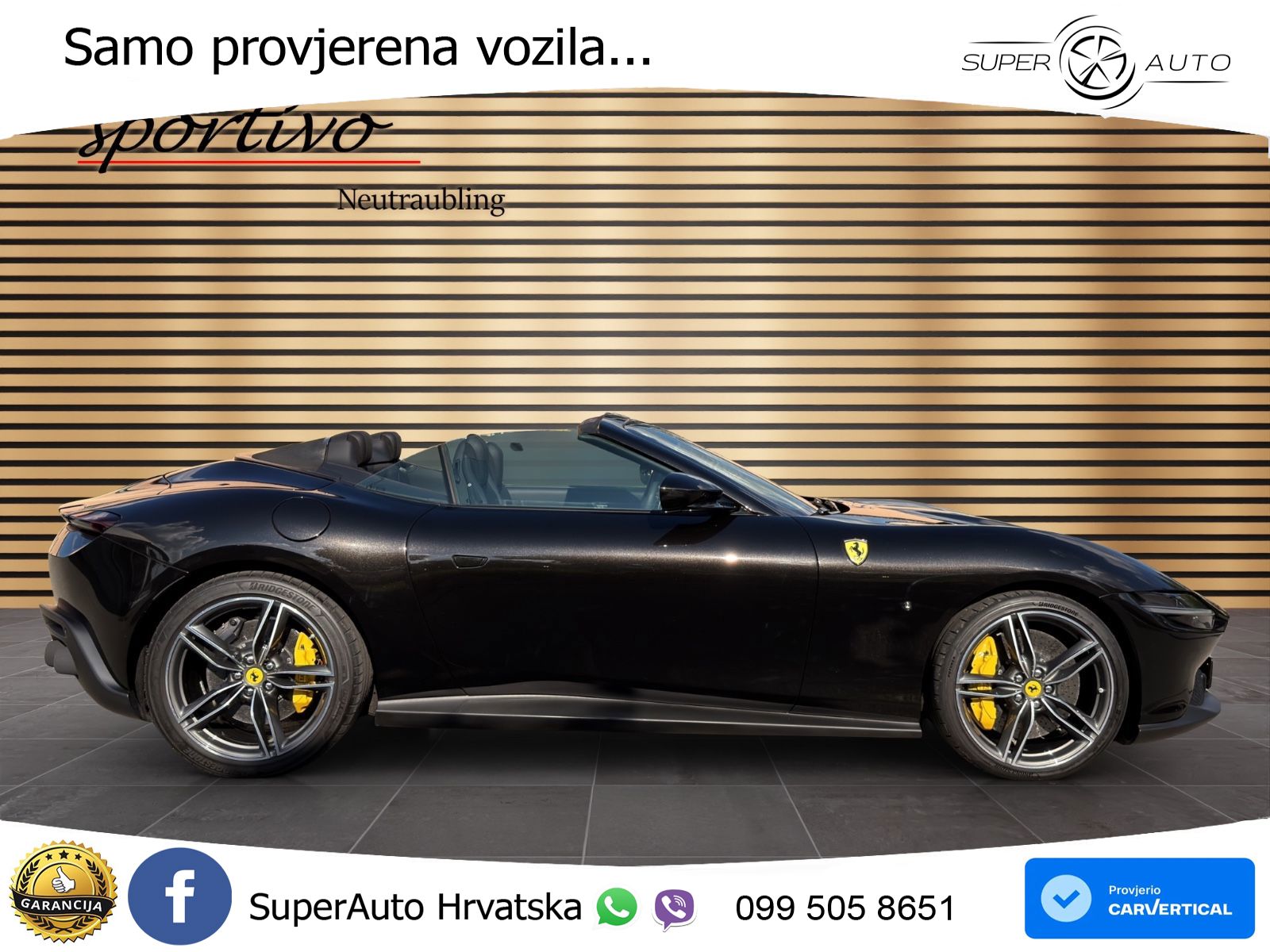 Ferrari Roma Spider 3.9 V8 (620 KS) F1 DCT