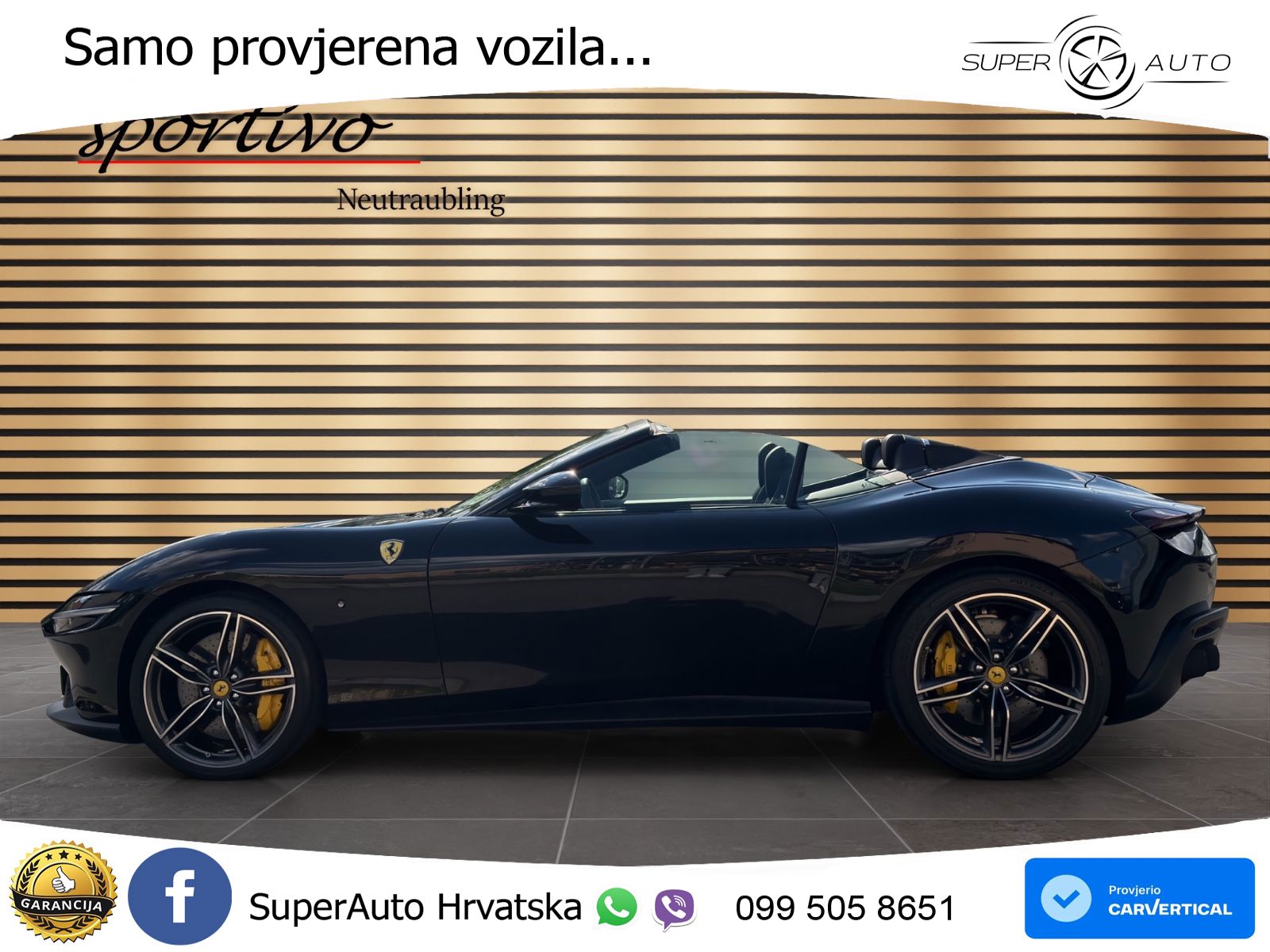 Ferrari Roma Spider 3.9 V8 (620 KS) F1 DCT