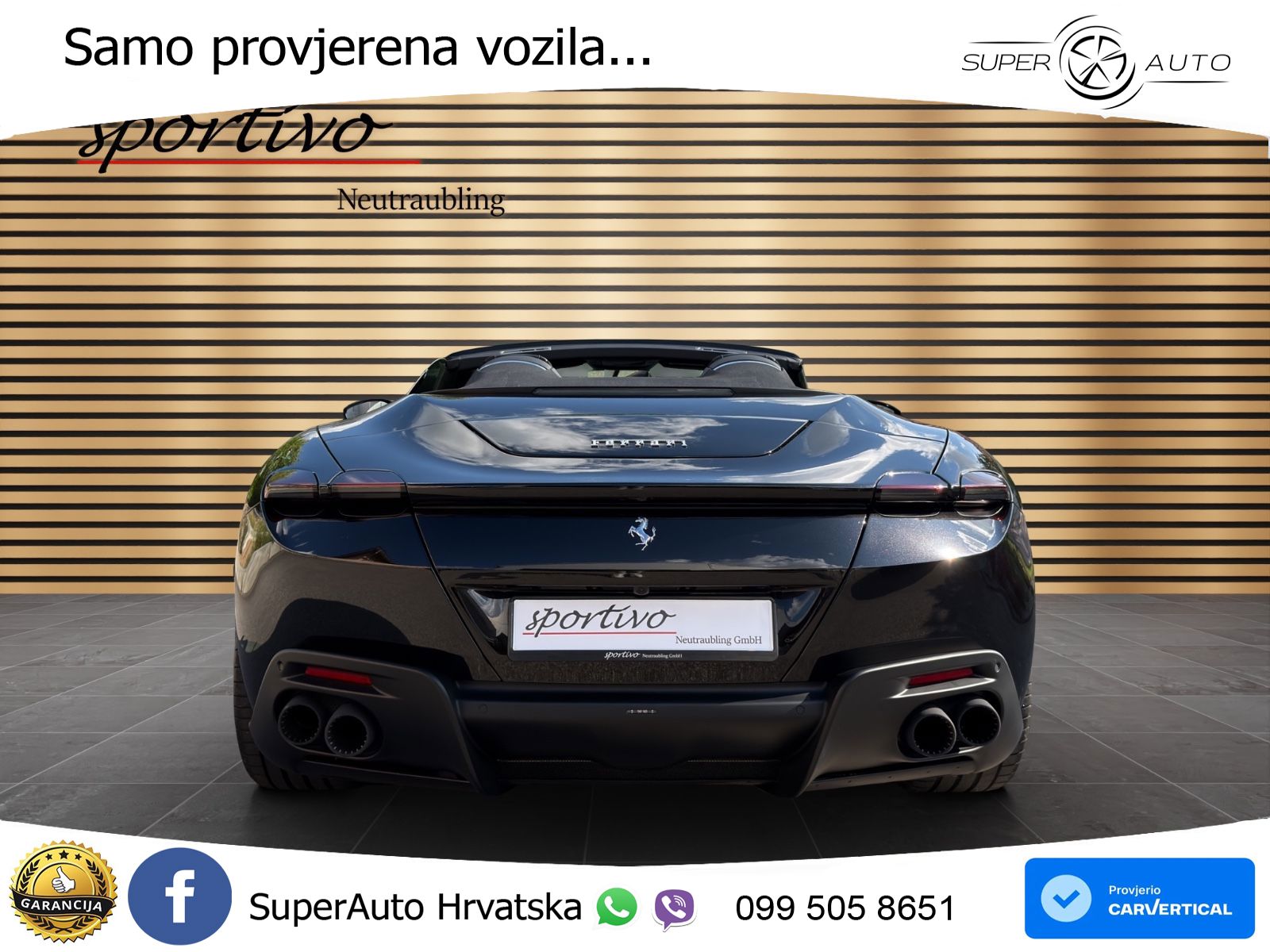 Ferrari Roma Spider 3.9 V8 (620 KS) F1 DCT