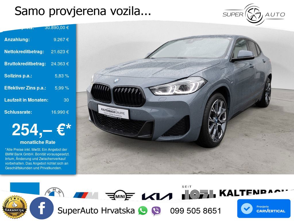 BMW X2 xDrive25e Steptronic M Sport LED+GR SJED+ACC