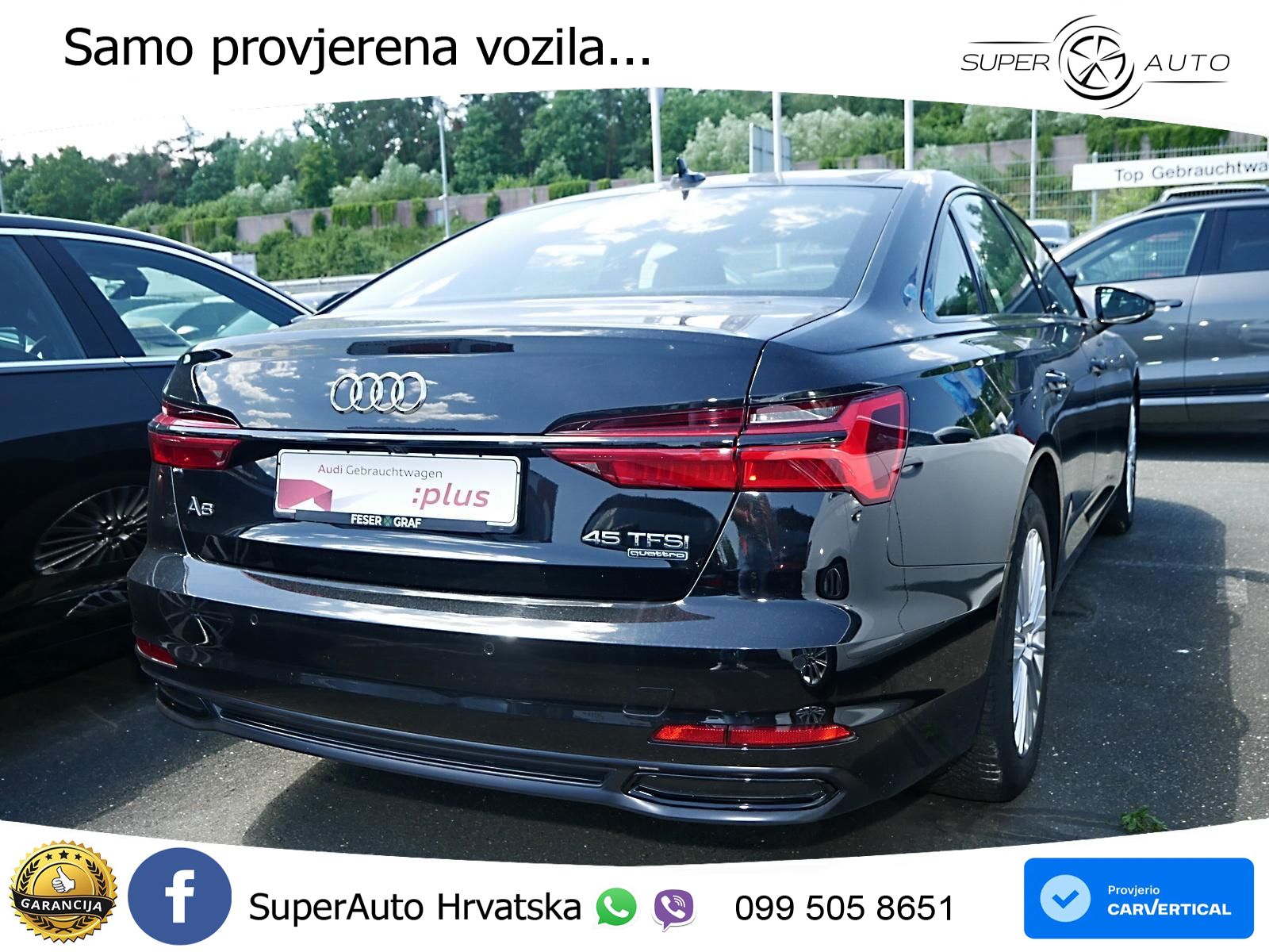 Audi A6 45 TFSI (265 KS) quattro ultra S tronic LED+GR SJED+ACC