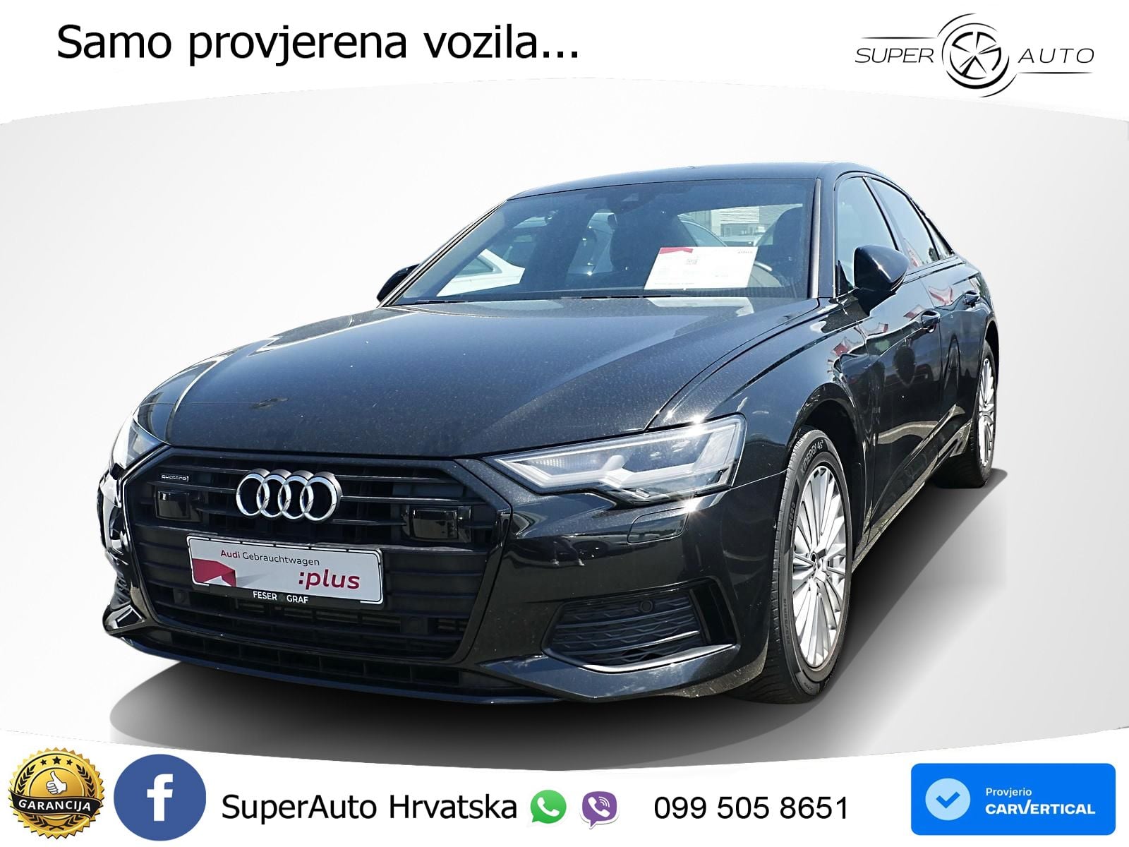 Audi A6 45 TFSI (265 KS) quattro ultra S tronic LED+GR SJED+ACC