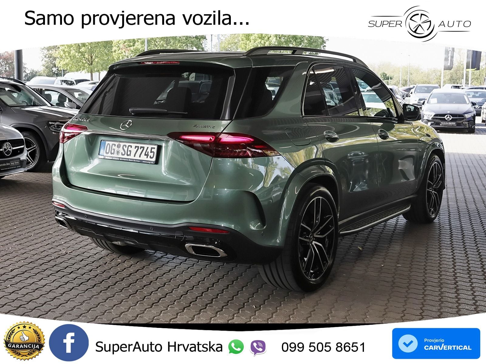 Mercedes GLE 450d (367 KS) EQ Boost 4MATIC 9G-TRONIC AMG ACC+HEAD+4xGR SJED+360+PANO