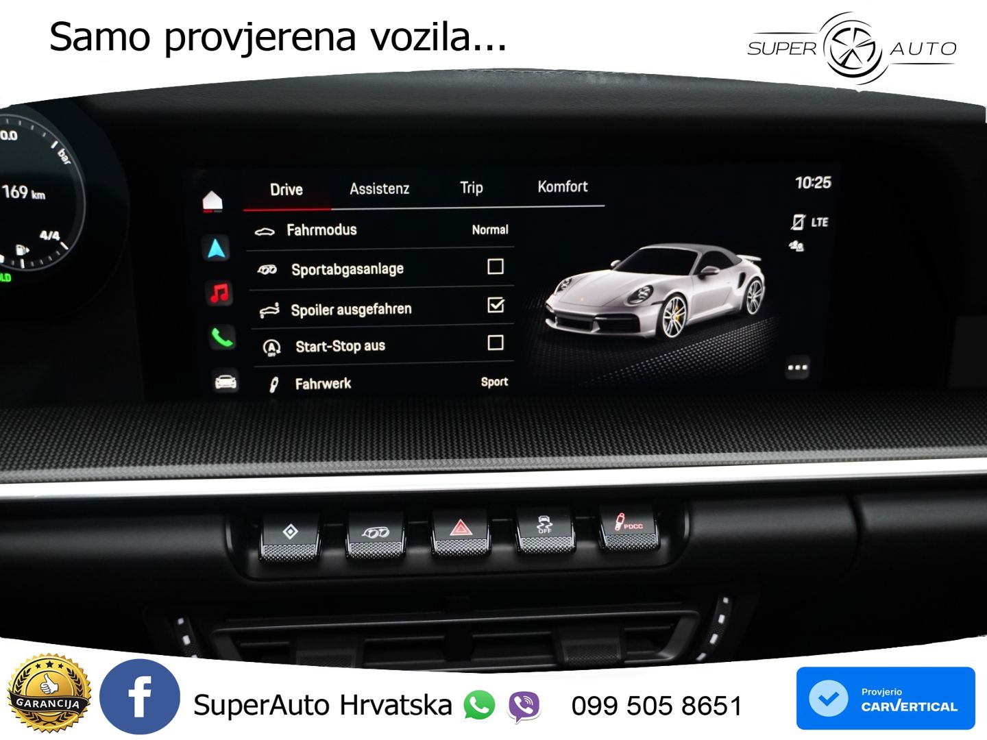 Porsche 911 Turbo S Cabriolet 3.8 (650 KS) PDK LED+GR SJED+ACC