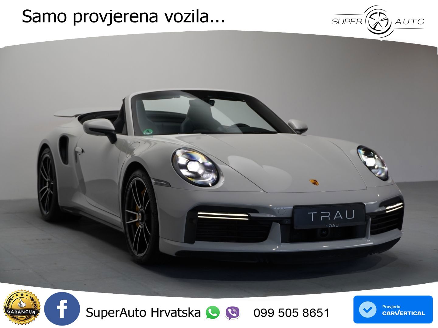Porsche 911 Turbo S Cabriolet 3.8 (650 KS) PDK LED+GR SJED+ACC