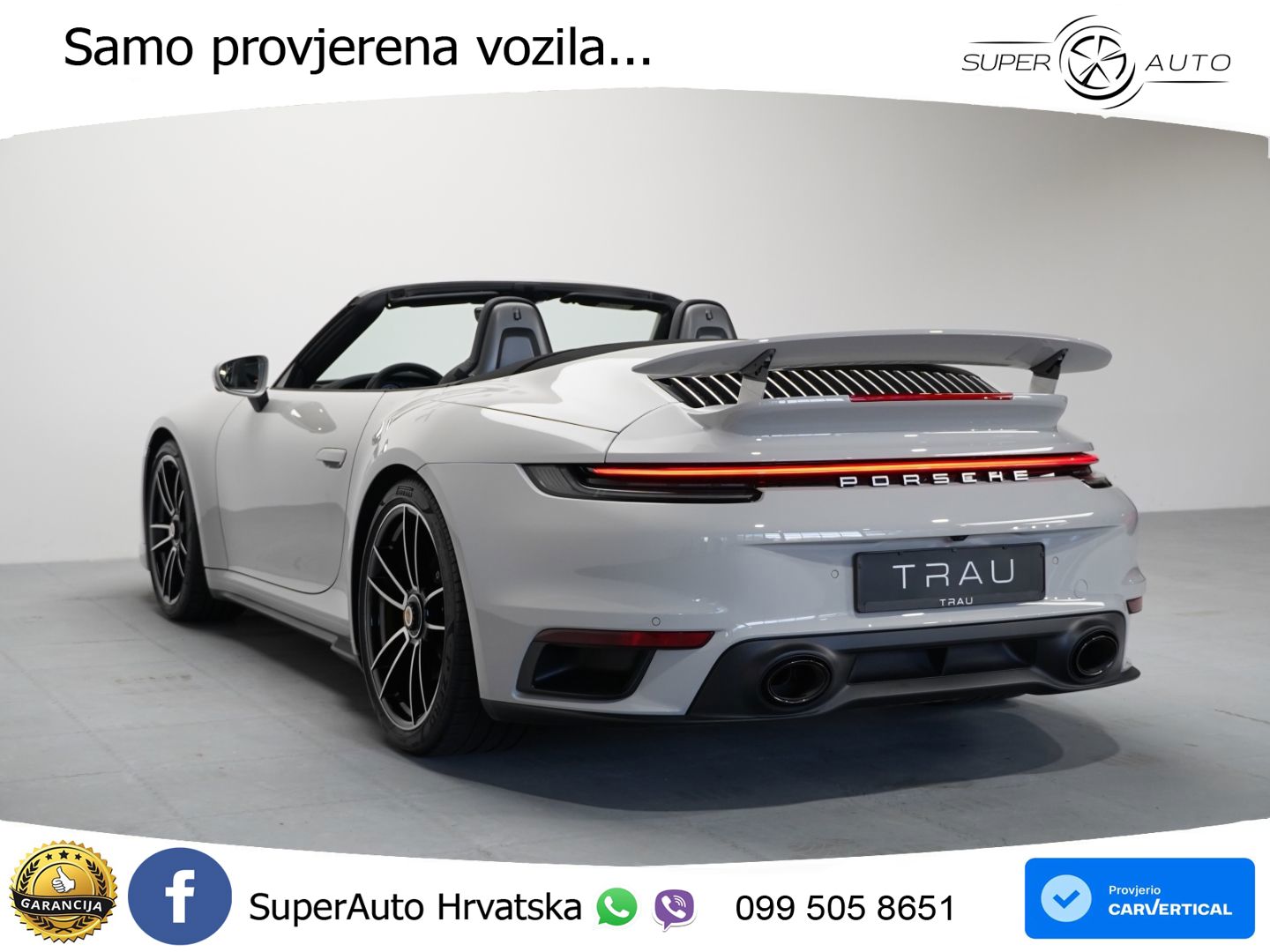 Porsche 911 Turbo S Cabriolet 3.8 (650 KS) PDK LED+GR SJED+ACC