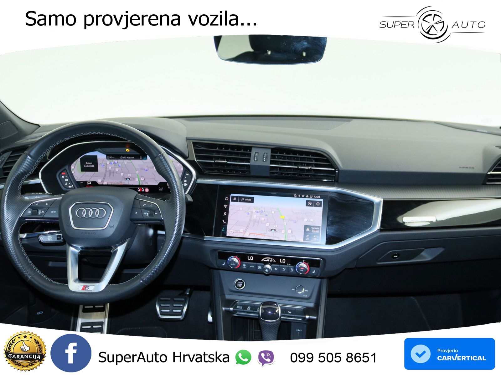 Audi Q3 II Sportback 45 TFSI (245 KS) quattro S tronic S line MATRIX+GR SJED+KAM