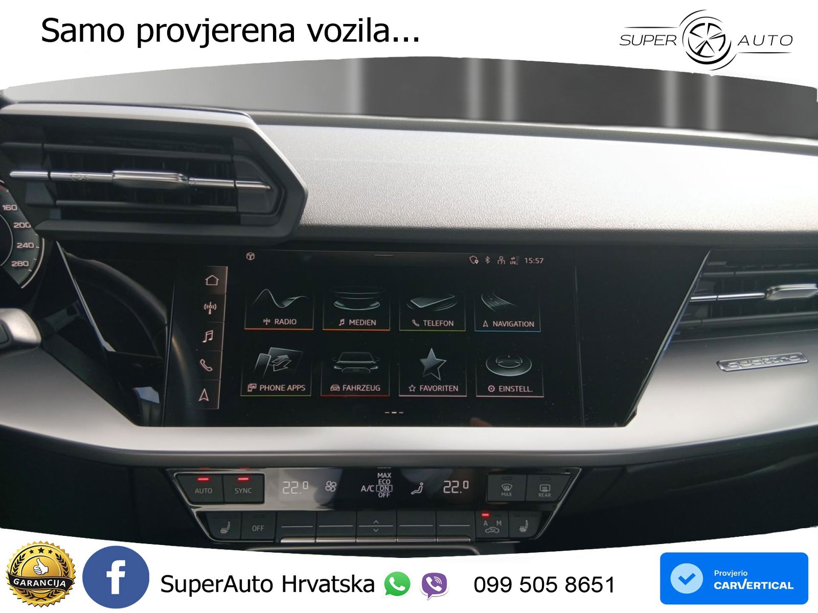 Audi A3 40 TFSI (190 KS) quattro S tronic S line