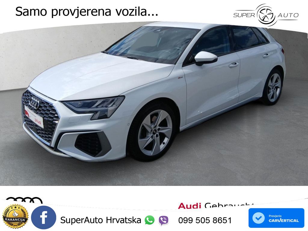 Audi A3 40 TFSI (190 KS) quattro S tronic S line