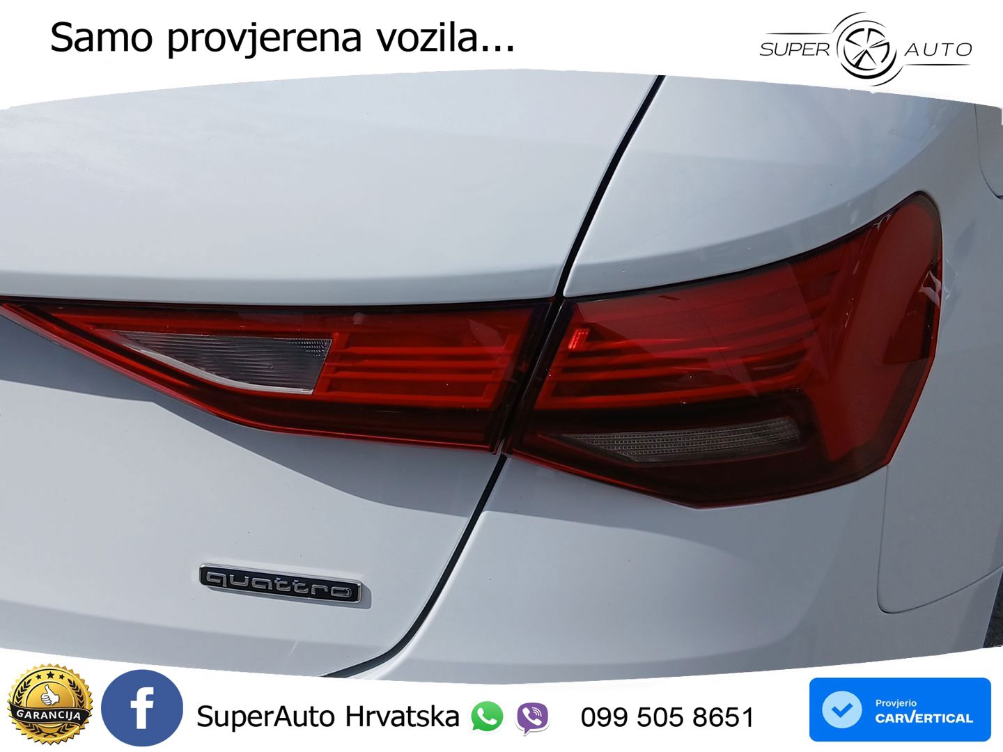 Audi A3 40 TFSI (190 KS) quattro S tronic S line