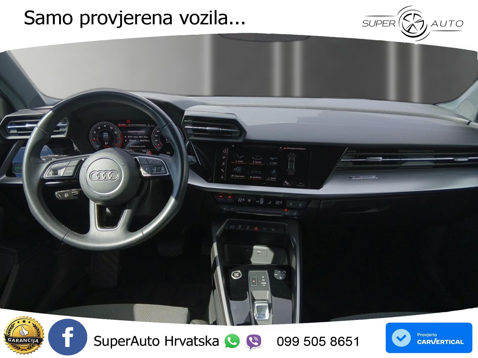 Audi A3 40 TFSI (190 KS) quattro S tronic S line