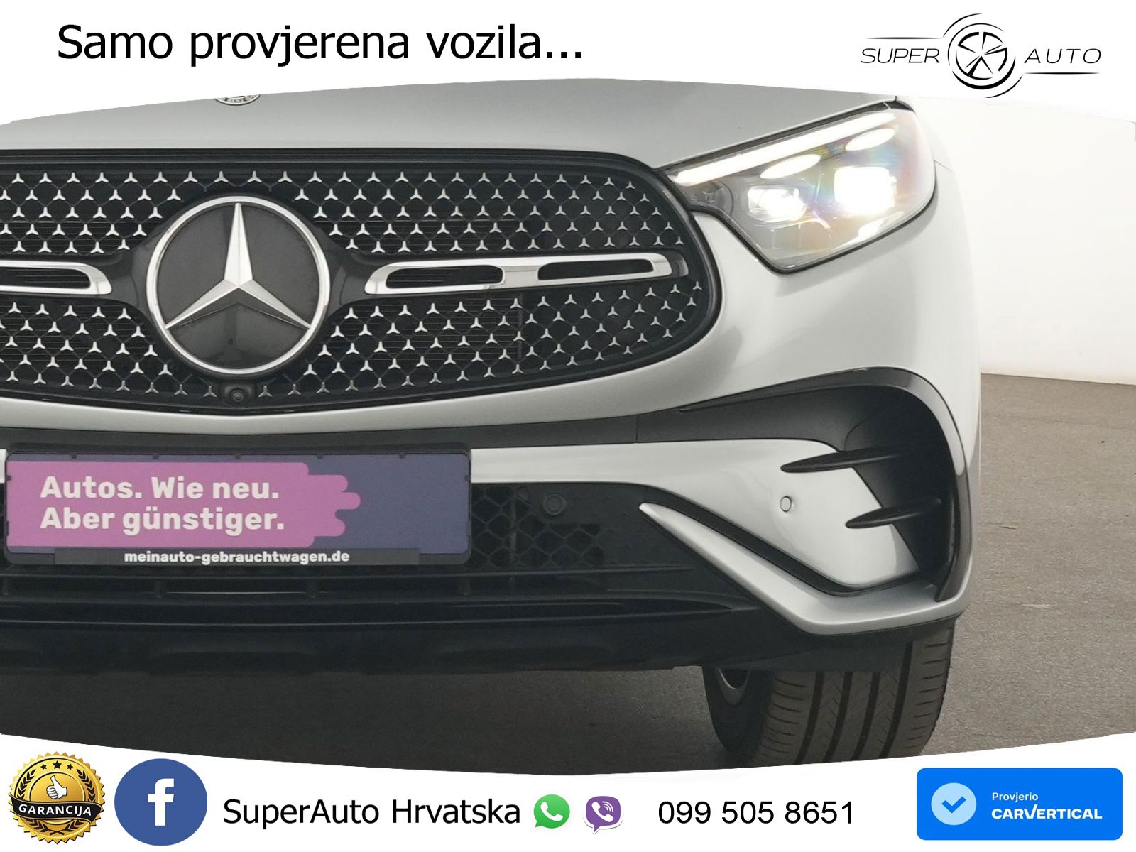 Mercedes GLC 450d (367 KS) 4MATIC 9G-TRONIC AMG ZRAČNI+ACC+GR SJED+KAM+PANO