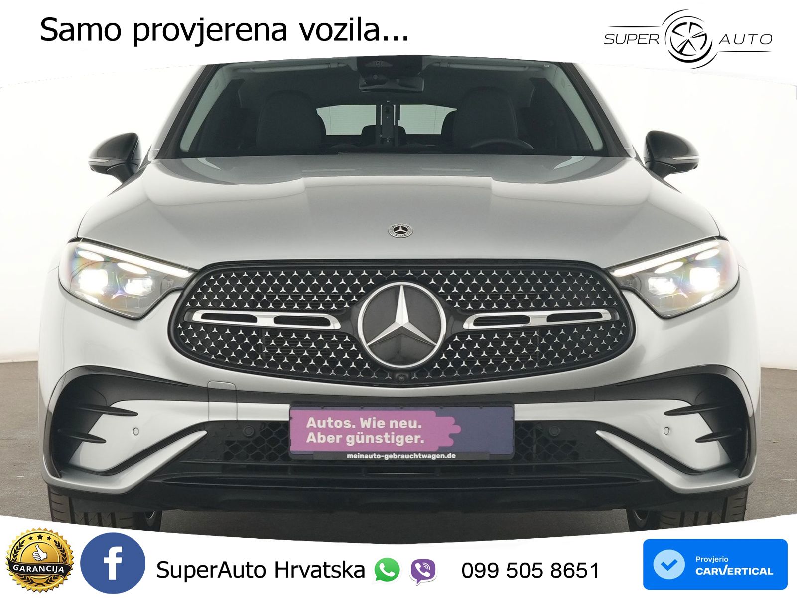 Mercedes GLC 450d (367 KS) 4MATIC 9G-TRONIC AMG ZRAČNI+ACC+GR SJED+KAM+PANO