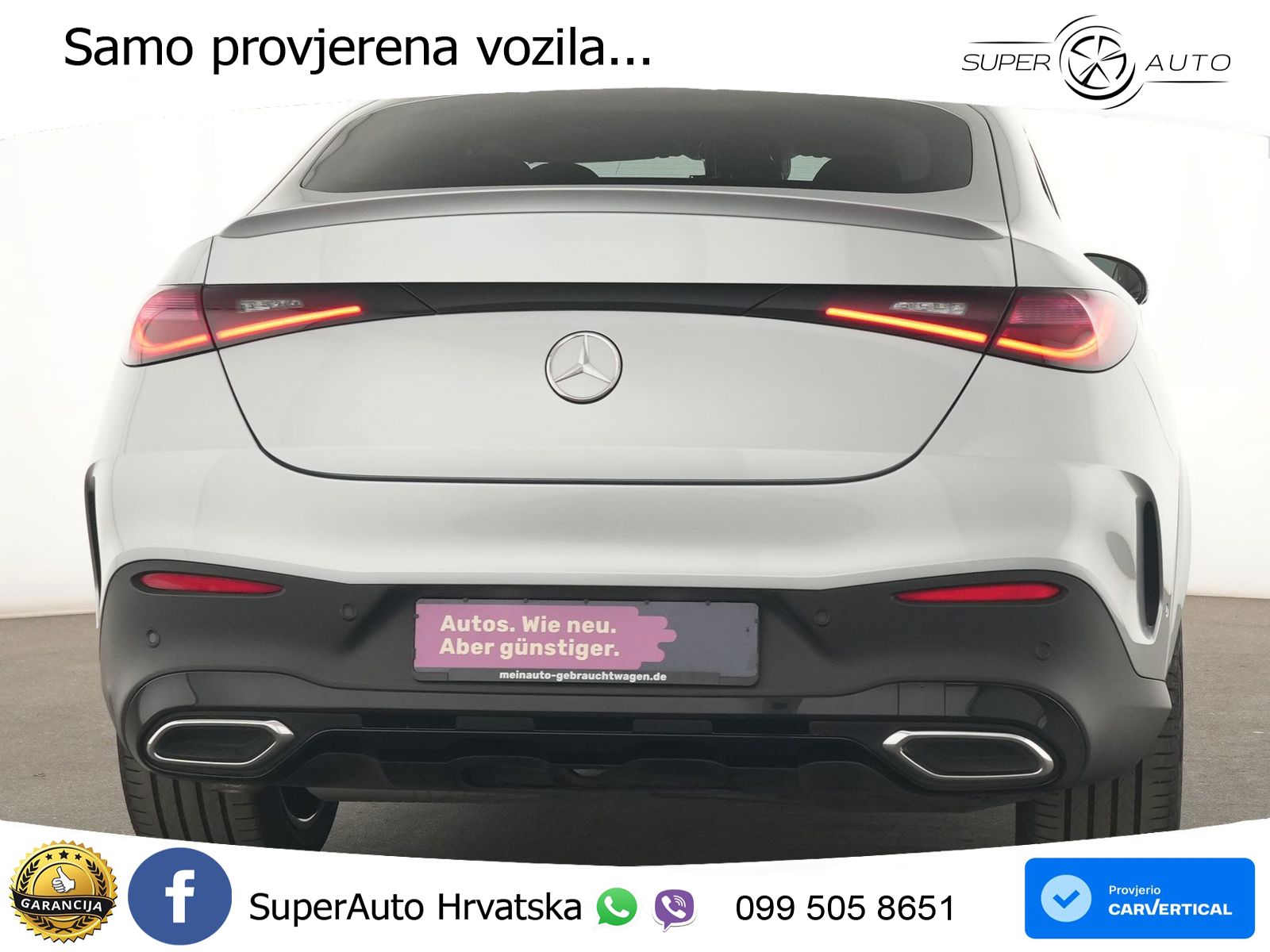 Mercedes GLC 450d (367 KS) 4MATIC 9G-TRONIC AMG ZRAČNI+ACC+GR SJED+KAM+PANO