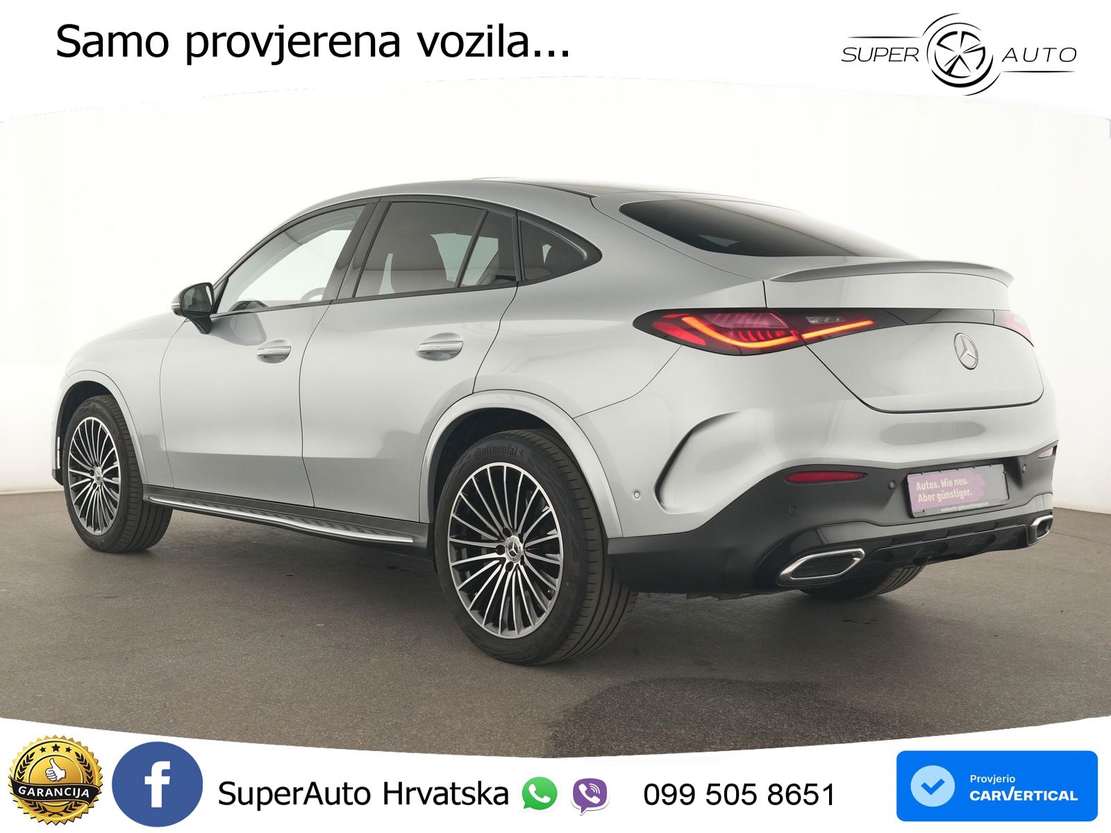Mercedes GLC 450d (367 KS) 4MATIC 9G-TRONIC AMG ZRAČNI+ACC+GR SJED+KAM+PANO
