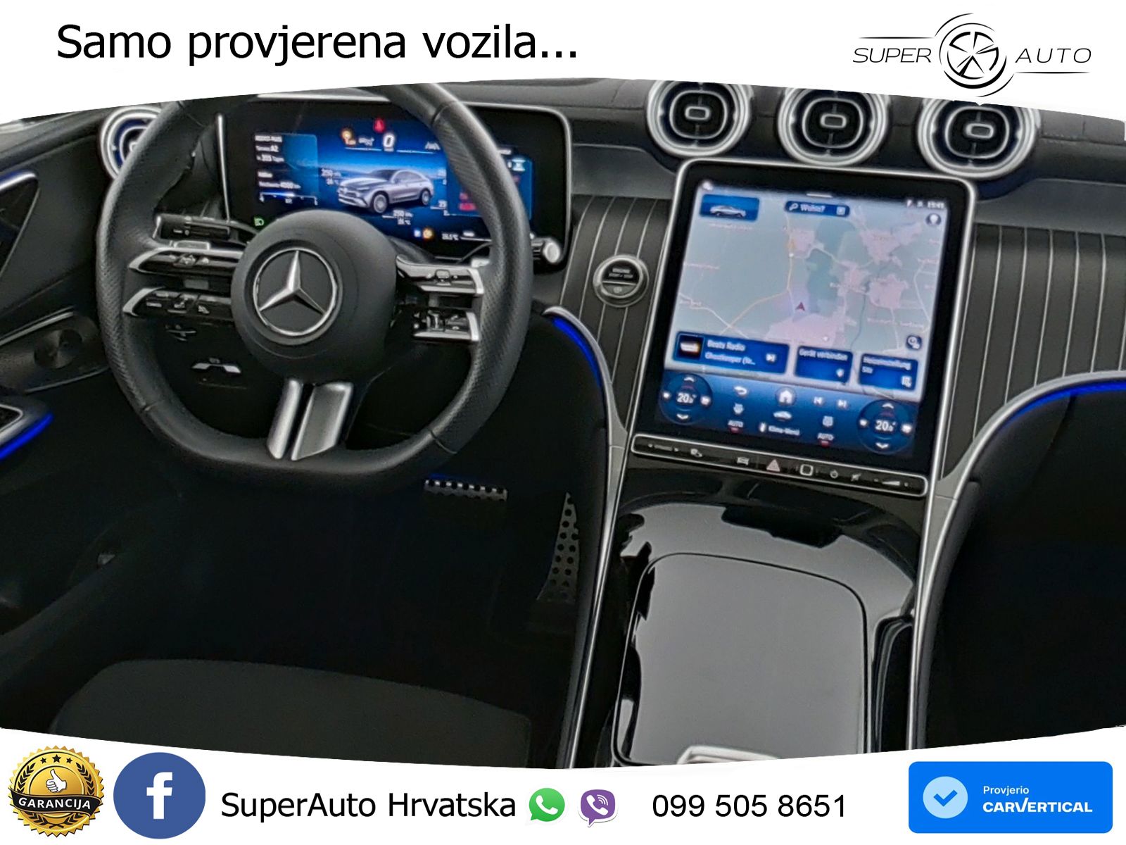Mercedes GLC 450d (367 KS) 4MATIC 9G-TRONIC AMG ZRAČNI+ACC+GR SJED+KAM+PANO