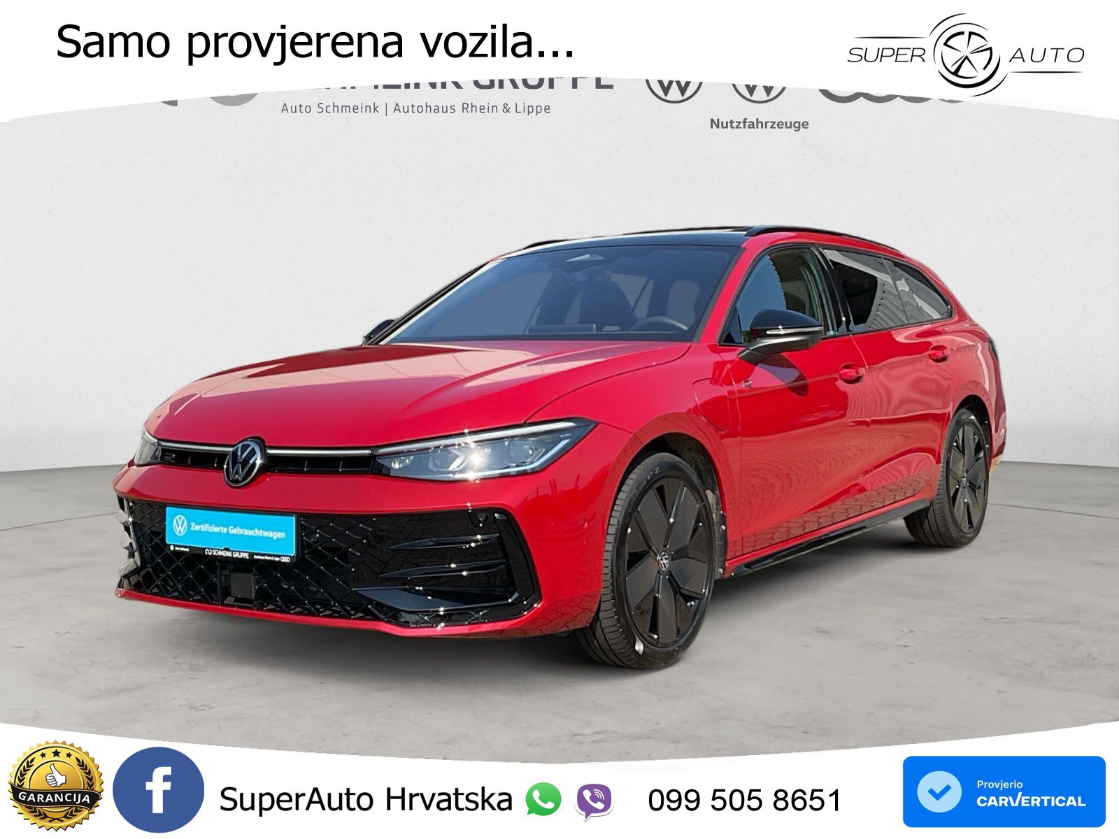 Volkswagen Passat Variant 1.5 TSI (272 KS) eHybrid DSG R-Line LED+GR SJED+ACC