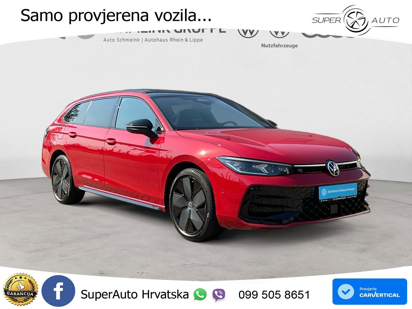 Volkswagen Passat Variant 1.5 TSI (272 KS) eHybrid DSG R-Line LED+GR SJED+ACC