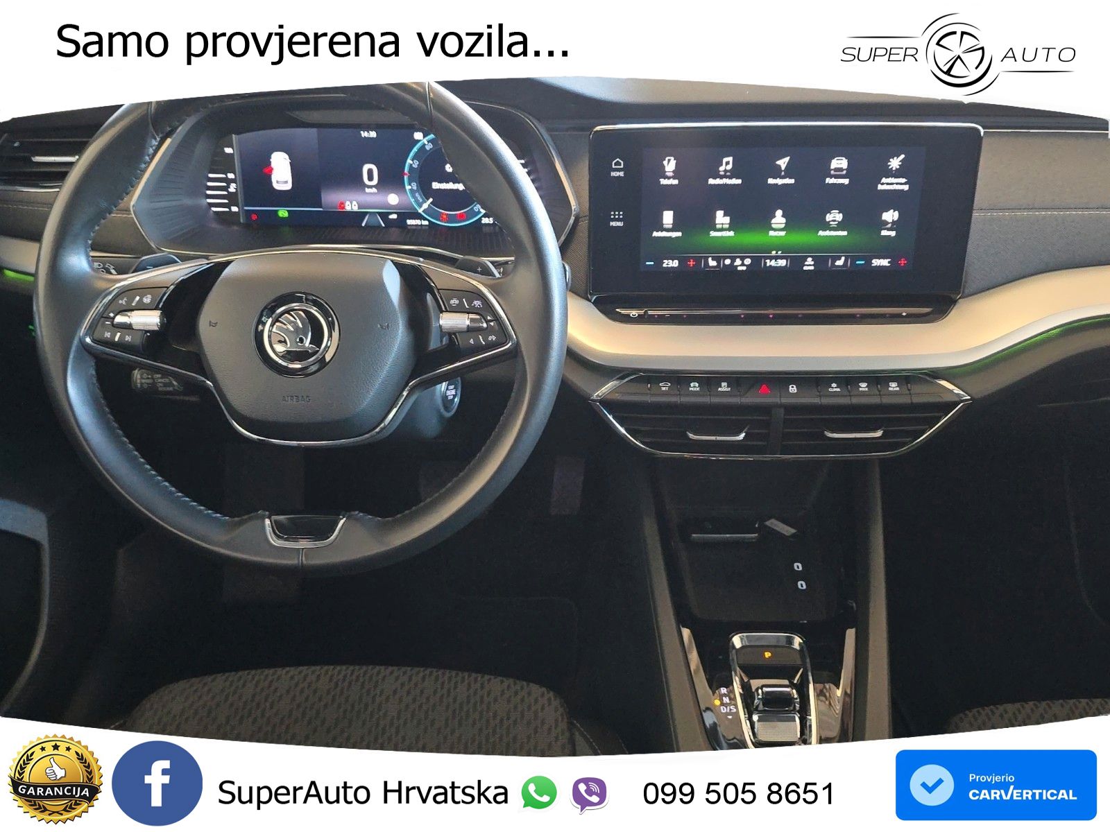 Škoda Octavia Combi 2.0 TDI (150 KS) DSG LED+GR SJED+ACC