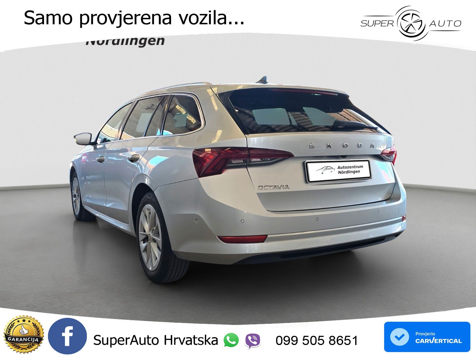 Škoda Octavia Combi 2.0 TDI (150 KS) DSG LED+GR SJED+ACC