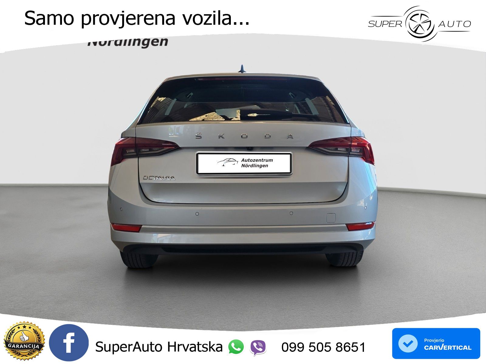 Škoda Octavia Combi 2.0 TDI (150 KS) DSG LED+GR SJED+ACC