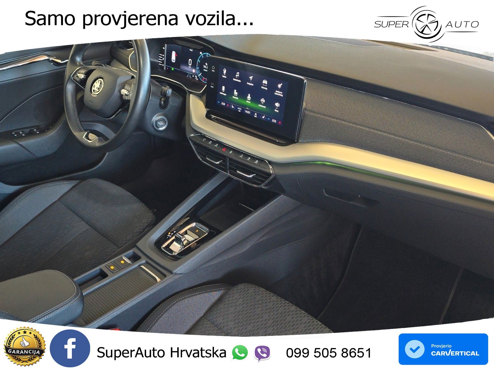 Škoda Octavia Combi 2.0 TDI (150 KS) DSG LED+GR SJED+ACC