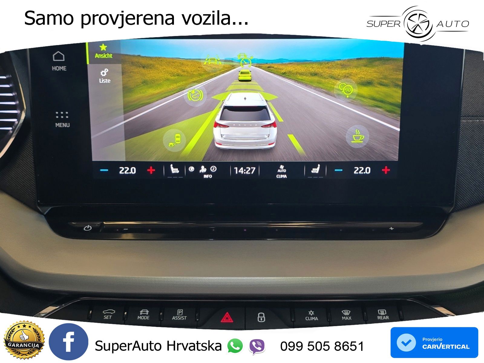 Škoda Octavia Combi 2.0 TDI (150 KS) DSG LED+GR SJED+ACC