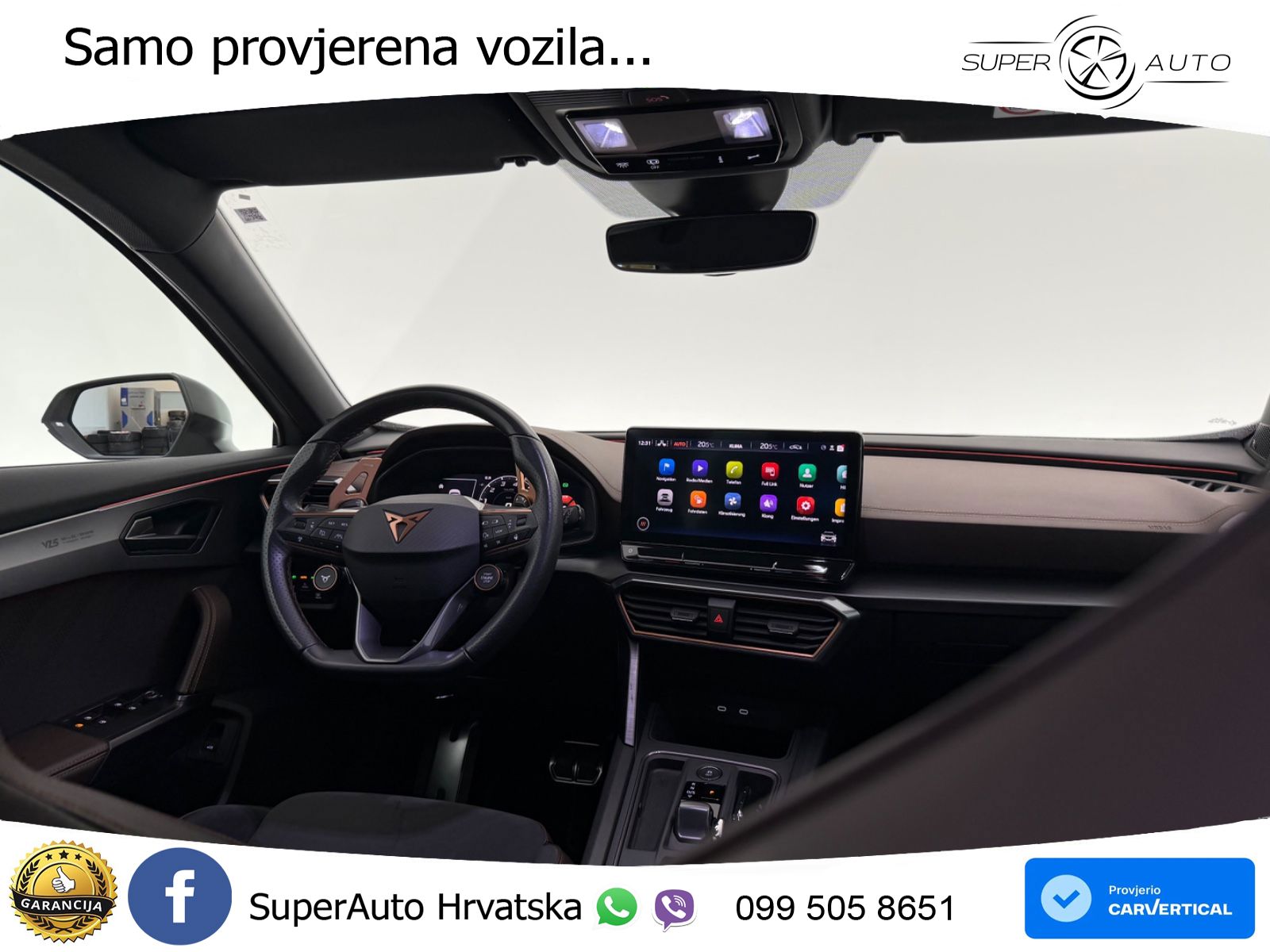 Cupra Formentor VZ5 2.5 TSI (390 KS) 4Drive DSG LED+GR SJED+ACC