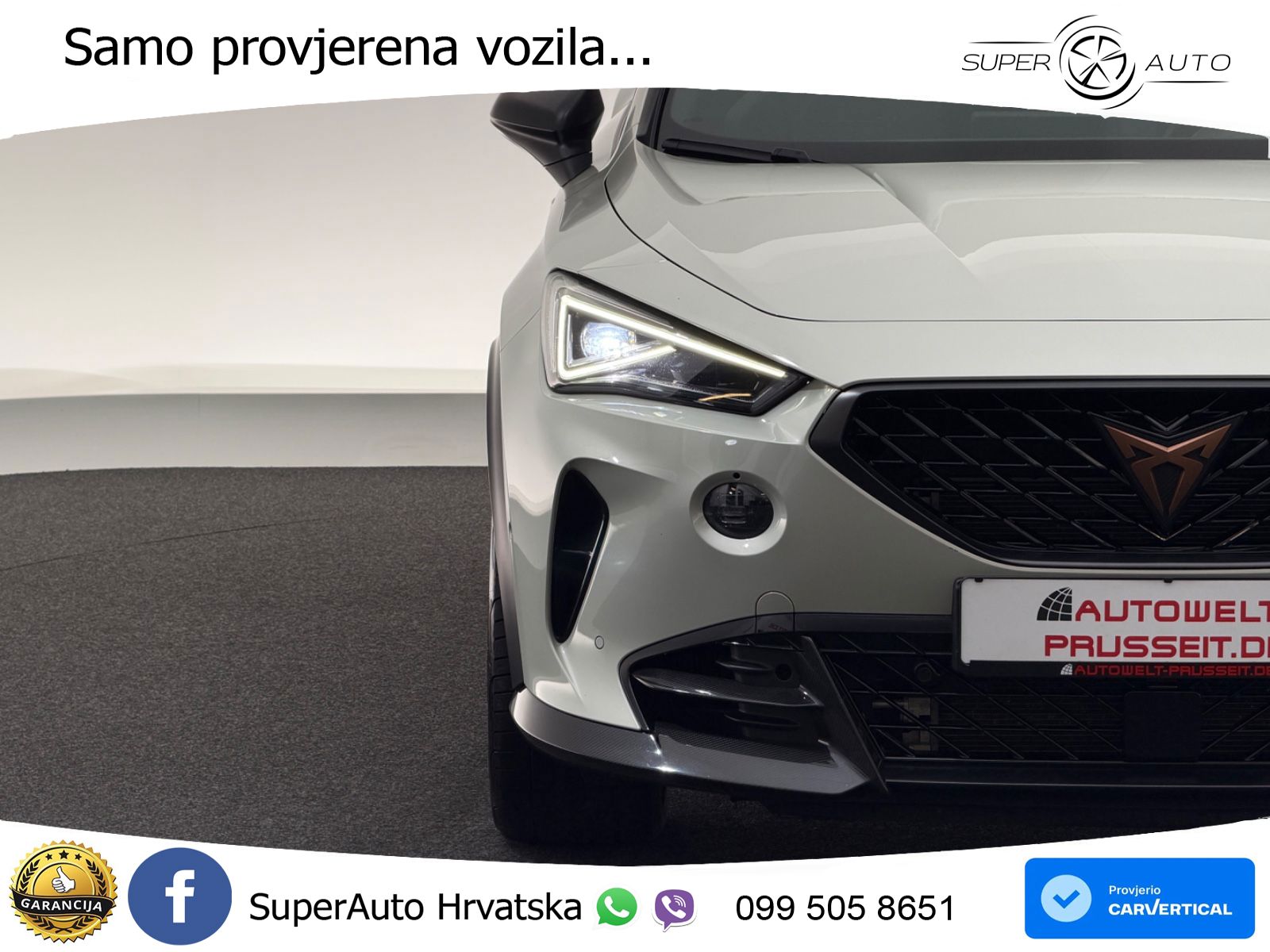Cupra Formentor VZ5 2.5 TSI (390 KS) 4Drive DSG LED+GR SJED+ACC