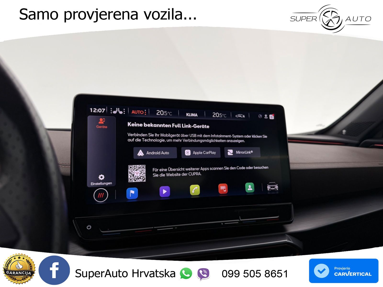 Cupra Formentor VZ5 2.5 TSI (390 KS) 4Drive DSG LED+GR SJED+ACC